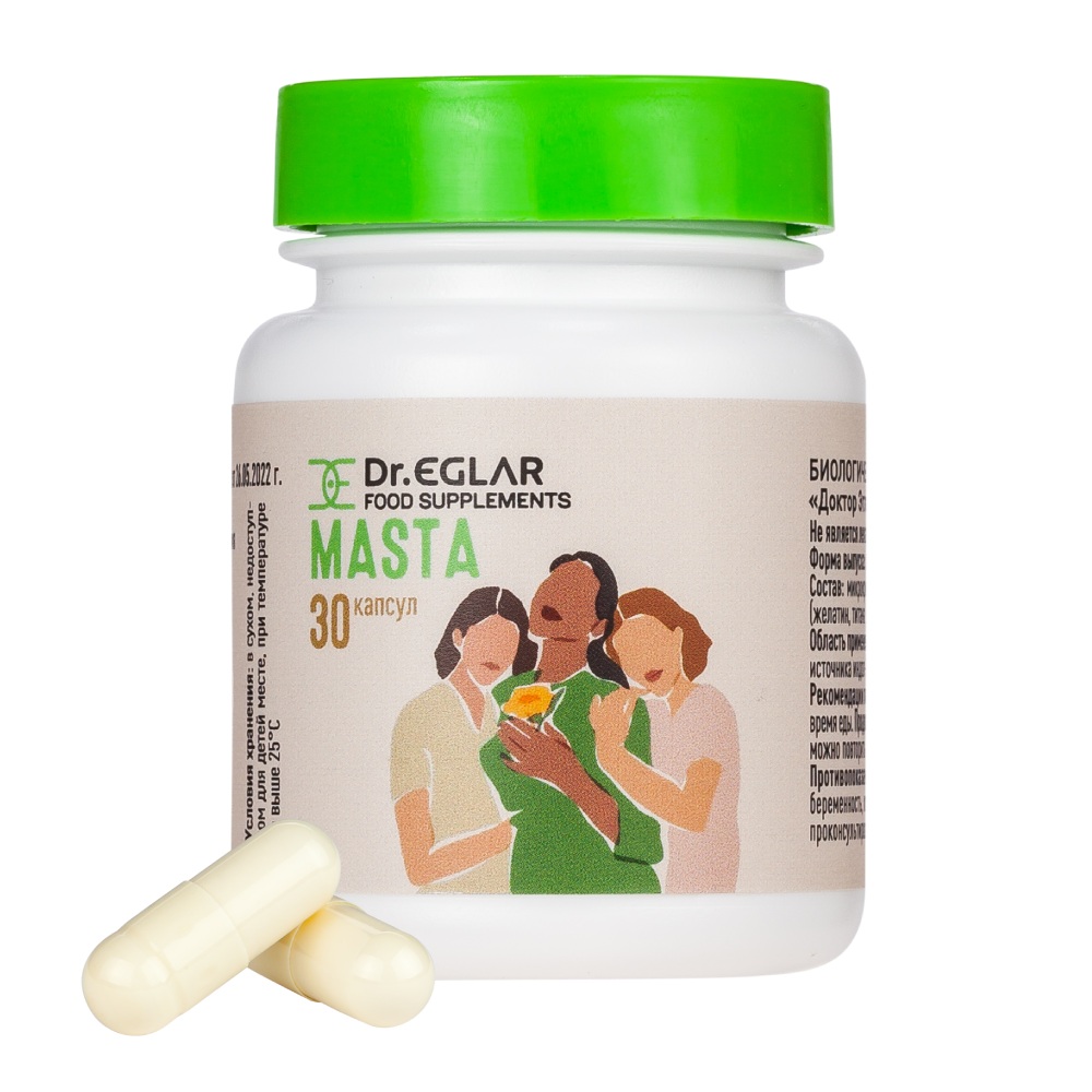 Dr. EGLAR MASTA (ДОКТОР ЭГЛАР МАСТА) капсулы по 30-60 шт